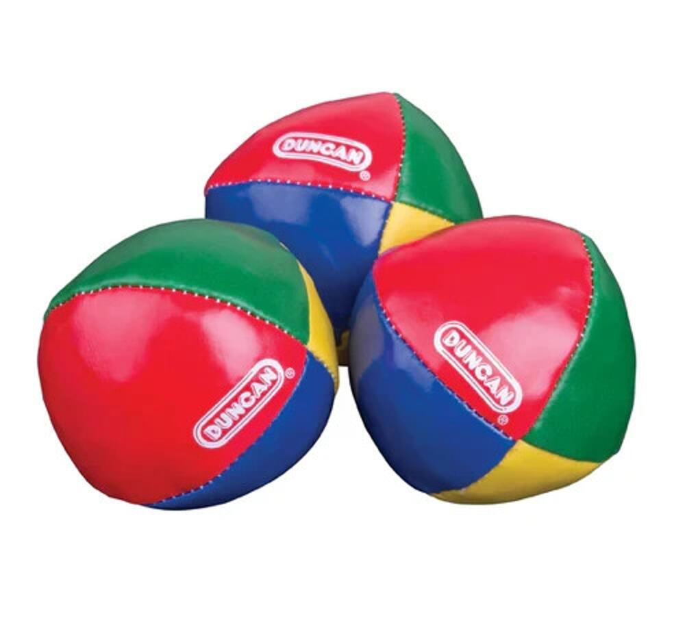 🔥Duncan Juggling Balls 3Pk Multicolor Vinyl Shells Circus Balls BNWT🔥
